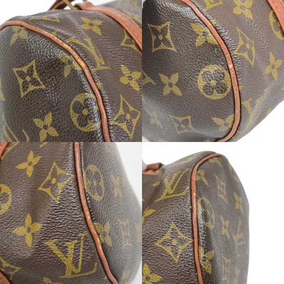 LOUIS VUITTON PAPILLON 26 Hand Bag Monogram Leather Brown France M51366 60FB146 - Picture 7 of 15